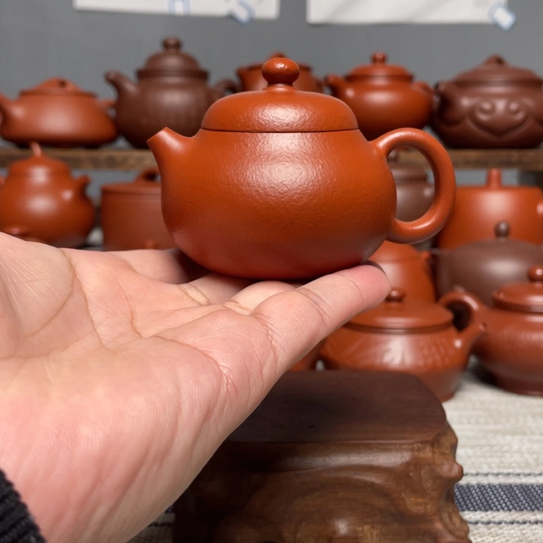 猫***子茶壶紫砂文旦110容量