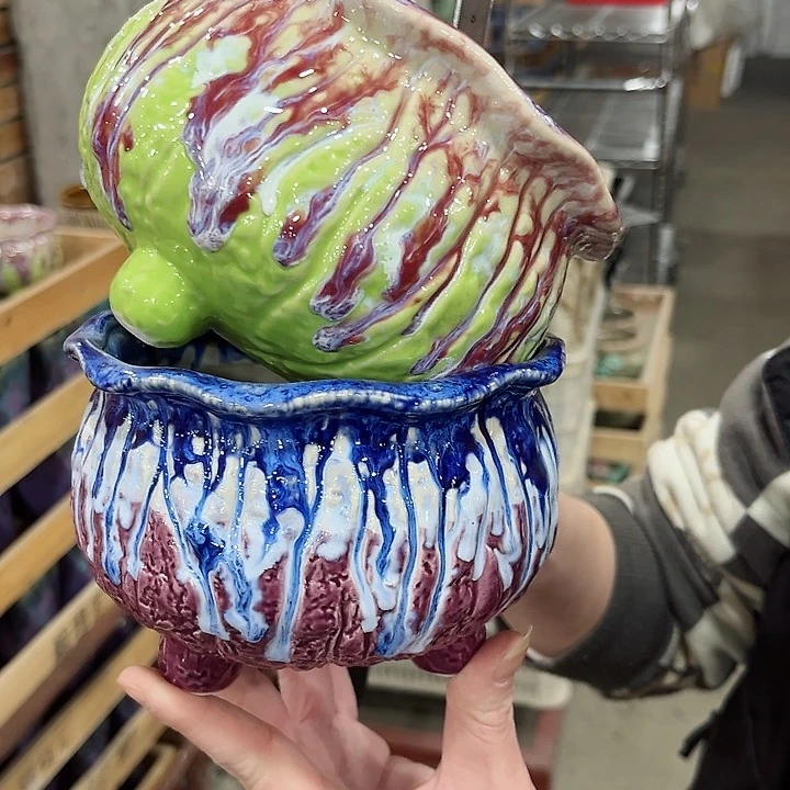 陶瓷陶瓷多肉植物花盆