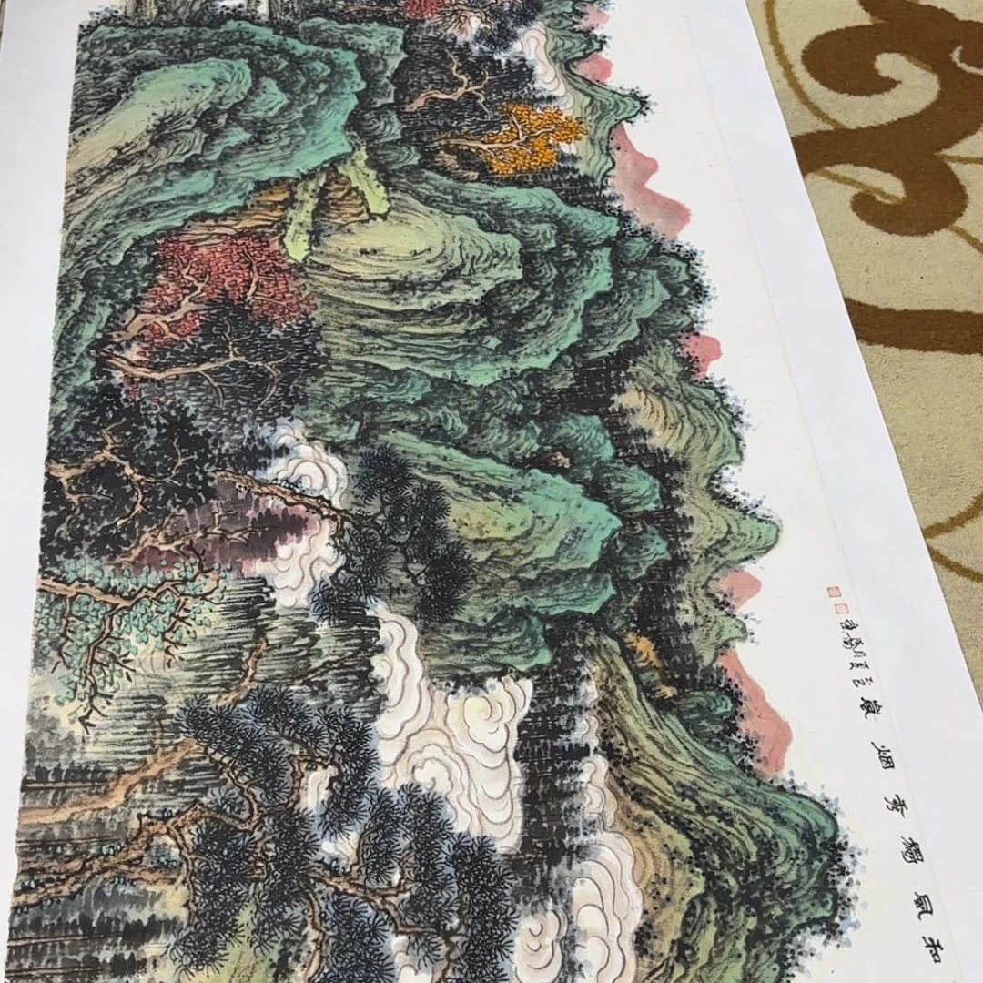 一***帆国画叶承兰小六艺