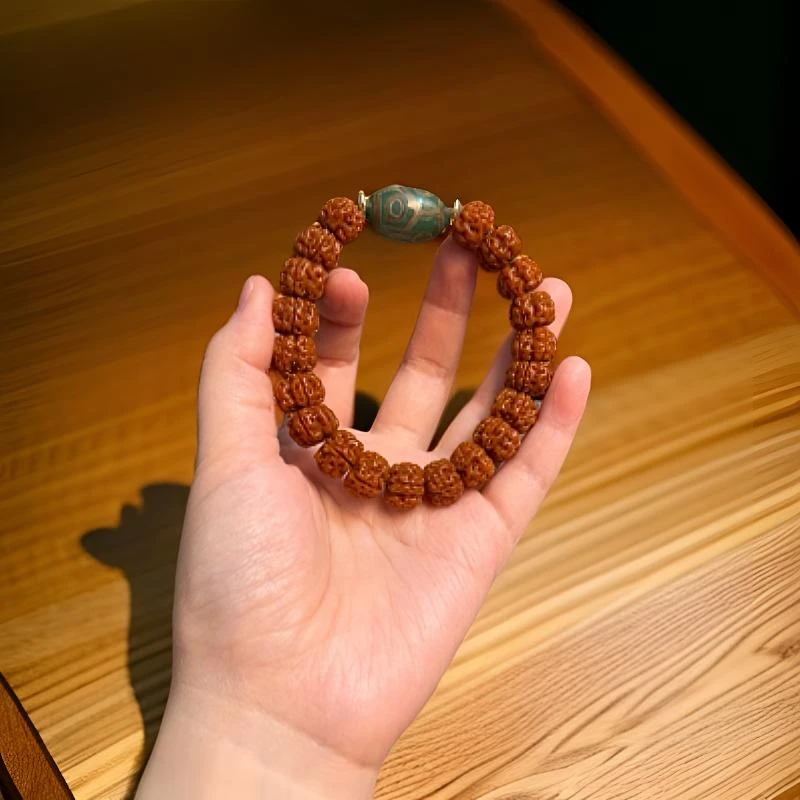 【机刷玉化】泰森小金刚藏式直切籽单圈-【绿】（无裂不金刚，介意慎拍）