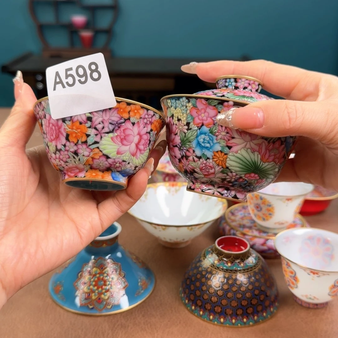 三****想盖碗杯子万花套组杯杯