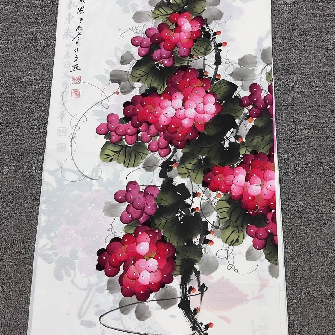 国画国画作品多次入选国内外