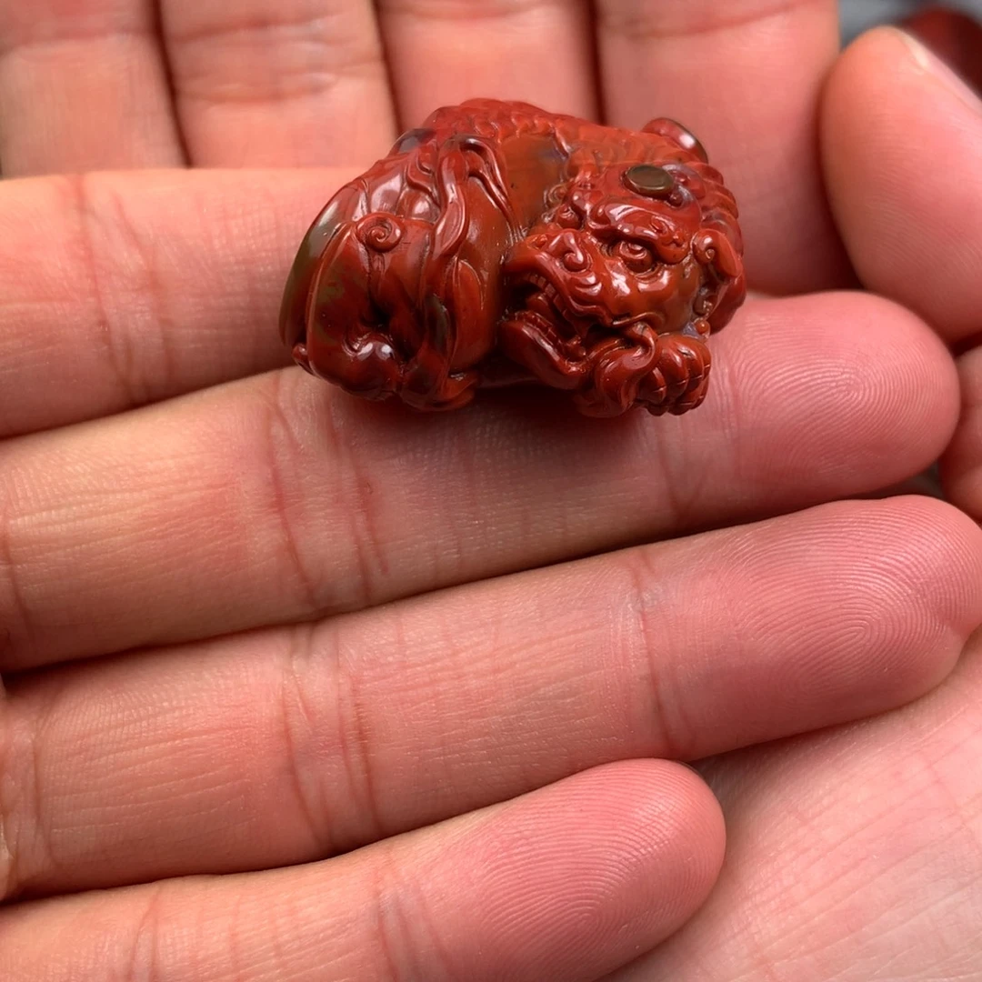 南红玛瑙未镶嵌颈饰