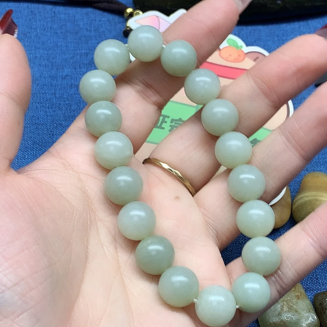 爱***蓝和田玉未镶嵌挂件