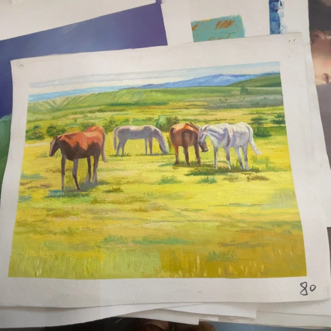 油画油画作品欣赏30.40画芯