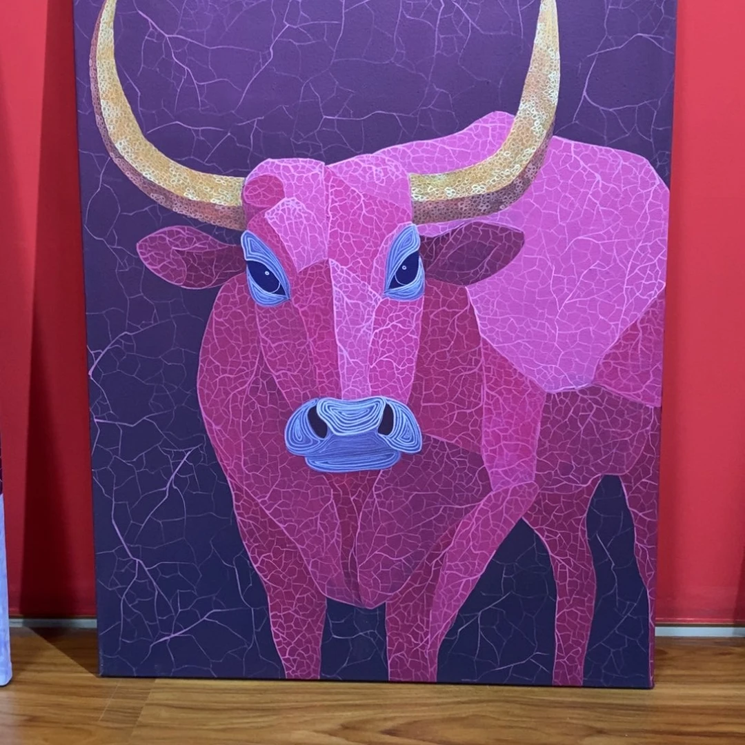 a***a油画60.80尺寸作品