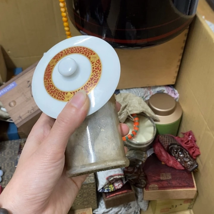 瓷片哈哈中古工艺品一件