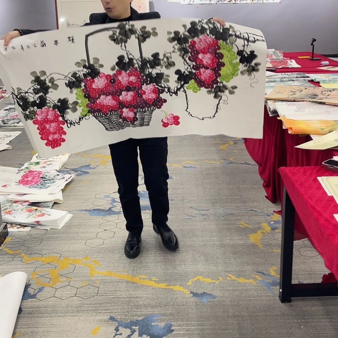 名人名画手工制作