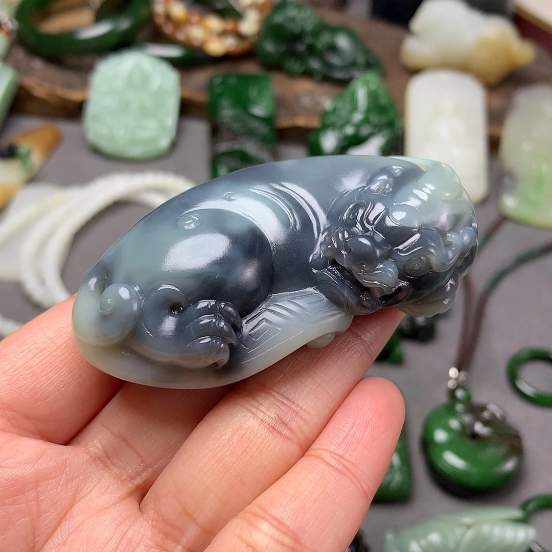 和田玉把件未镶嵌