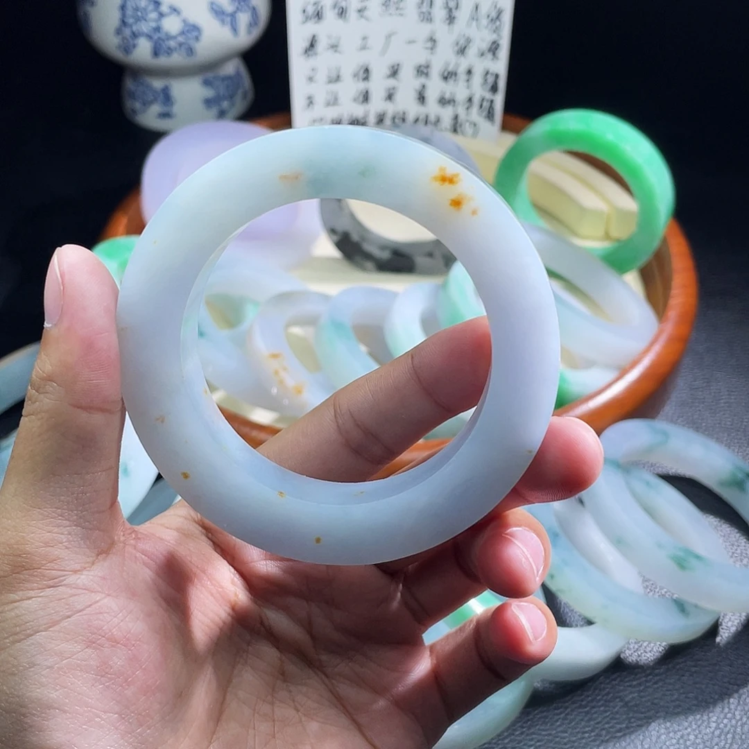 定制翡翠未镶嵌缅甸天然翡翠A货56-62