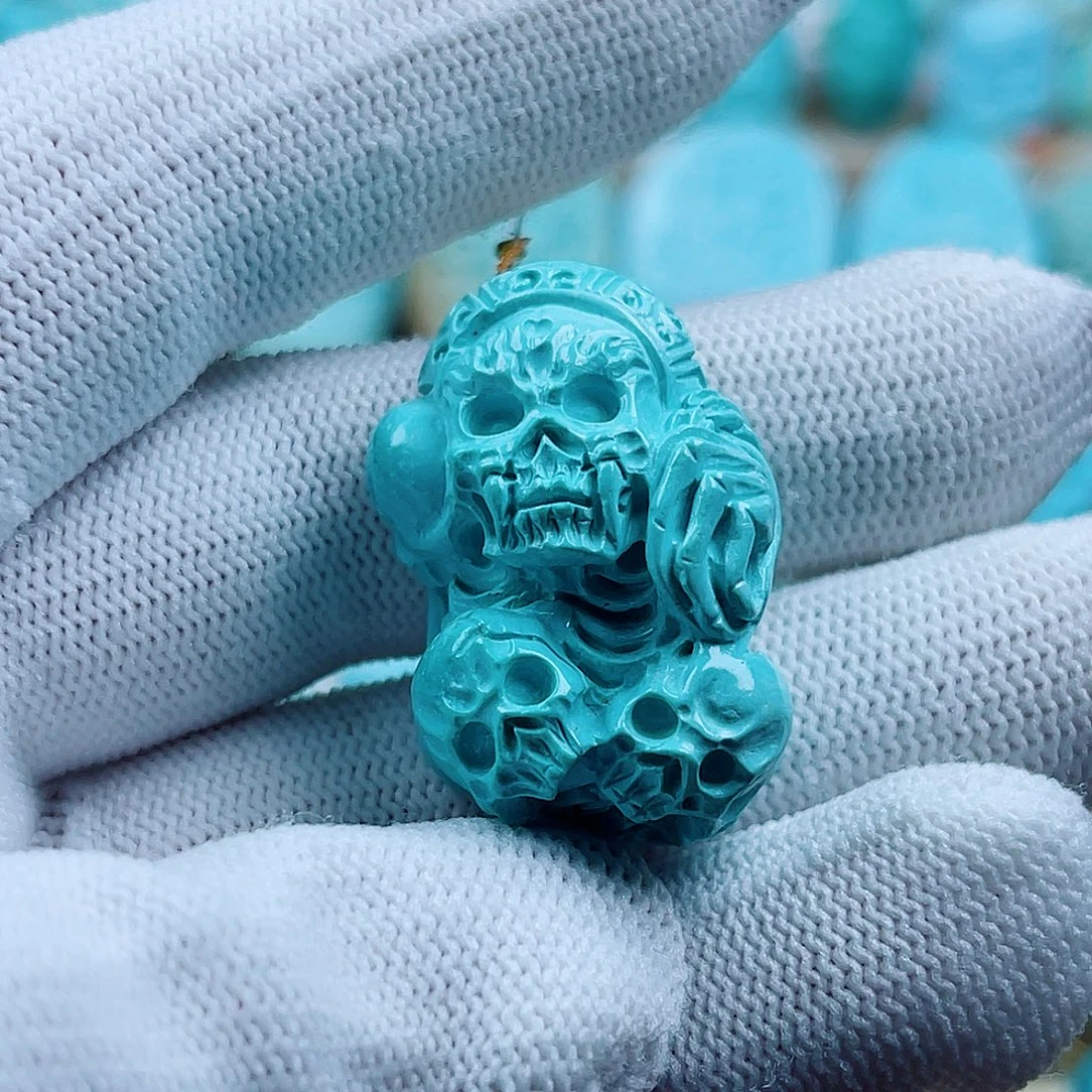 绿松石未镶嵌珠宝奇石