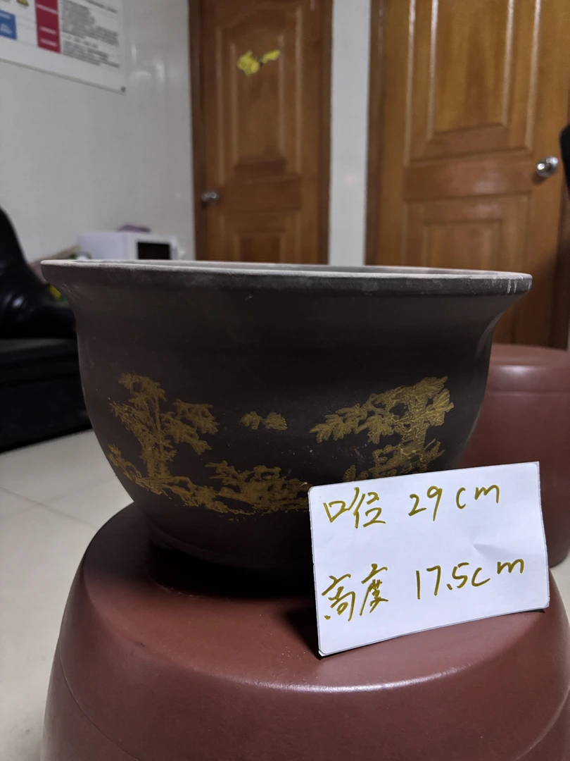 宜兴紫砂花盆款式