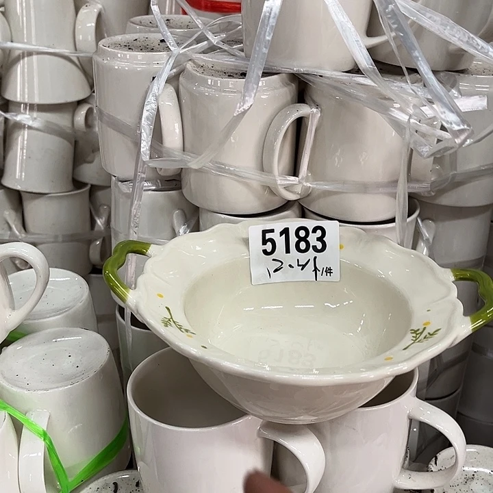 搪瓷外贸陶瓷餐具用品微瑕5183