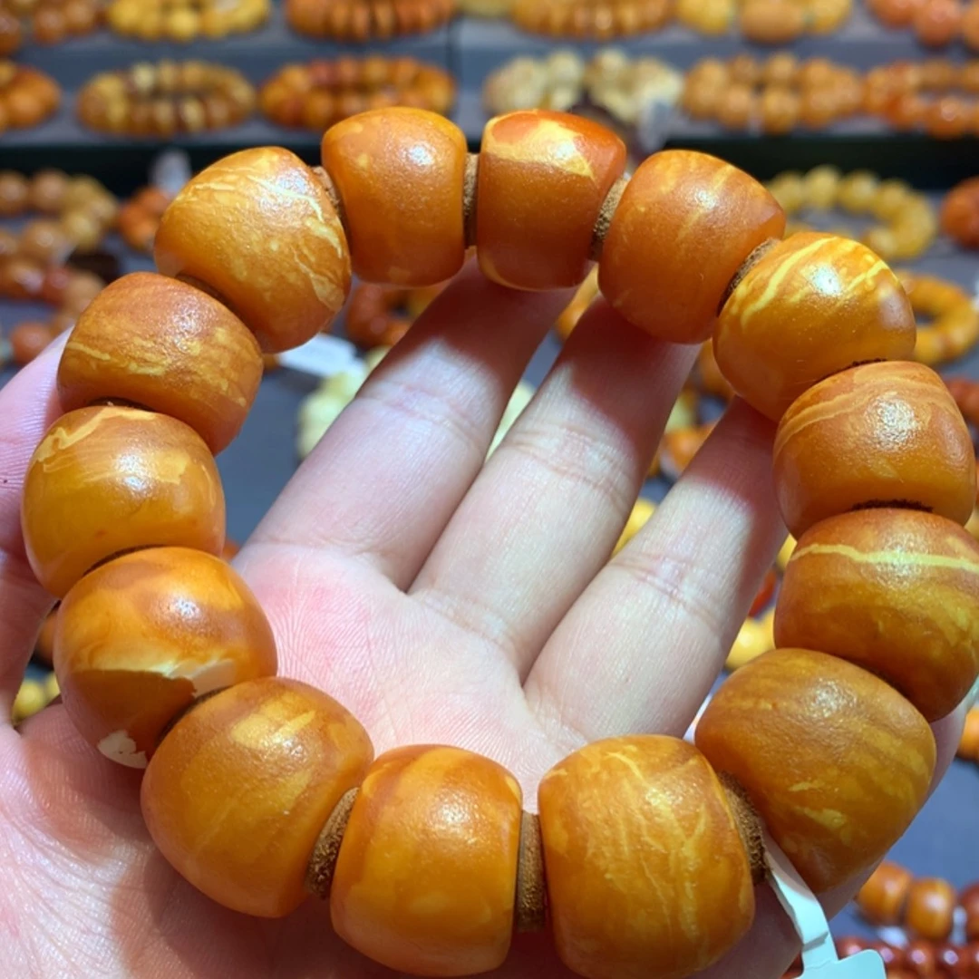 【闪购商品】未镶嵌蜜蜡手串蜜蜡手串