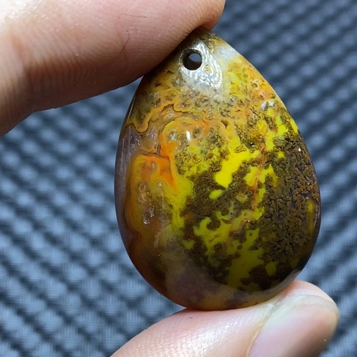 玛瑙/玉髓颈饰未镶嵌硬*黄