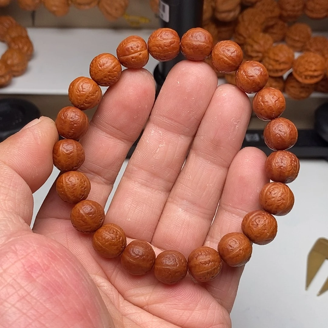 G***i手串文玩核桃文玩核桃1.2金豆子