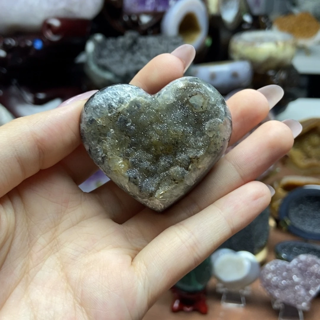 紫晶摆件未镶嵌水晶
