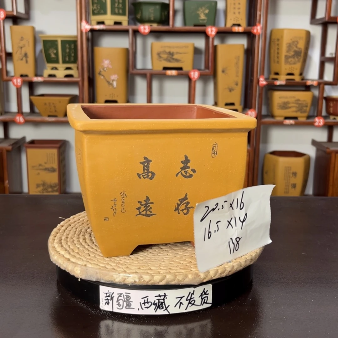 紫砂花盆紫砂花盆