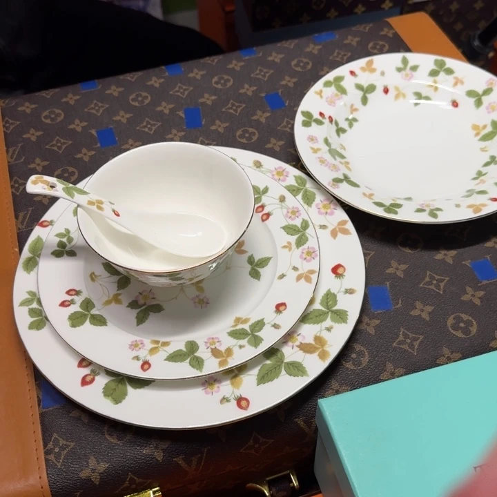 瓷欧美陶瓷餐具摆件85