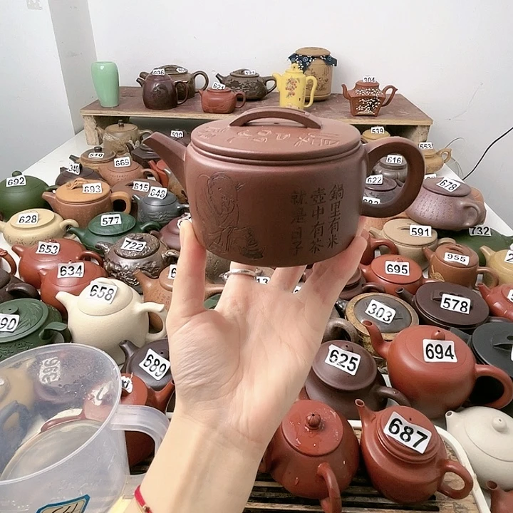 茶壶紫砂紫砂微瑕紫砂微瑕