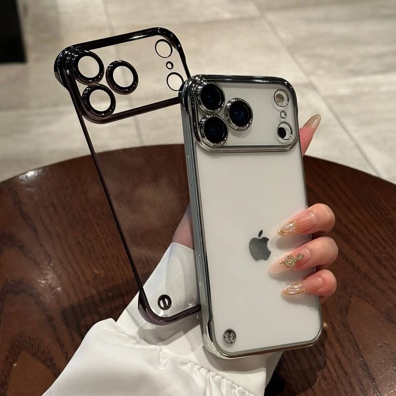 超薄无边框适用苹果17promax手机壳新款iphone17pro透明保护套17
