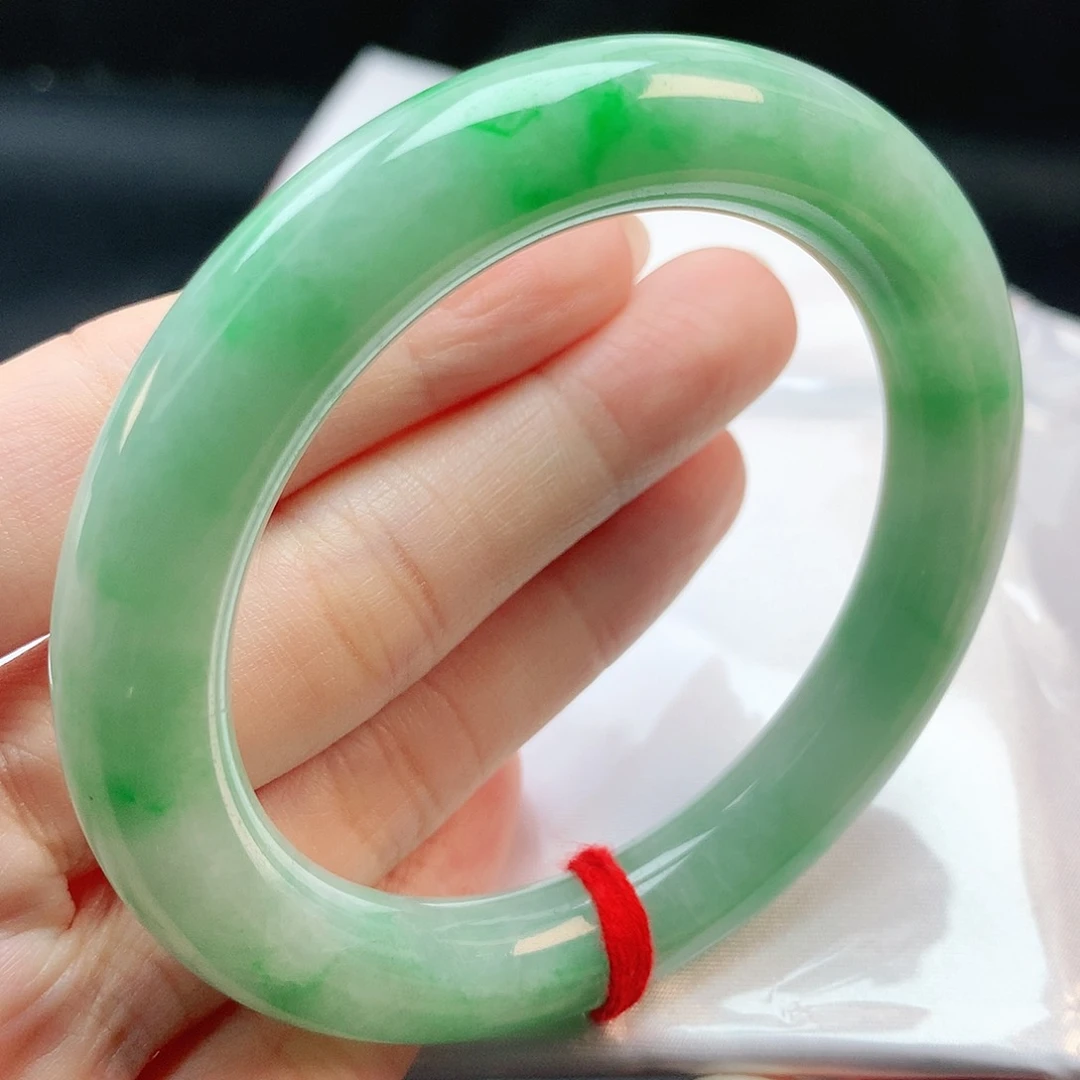 未镶嵌手镯翡翠55圆条882551