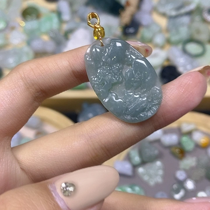 翡翠散珠天然翡翠