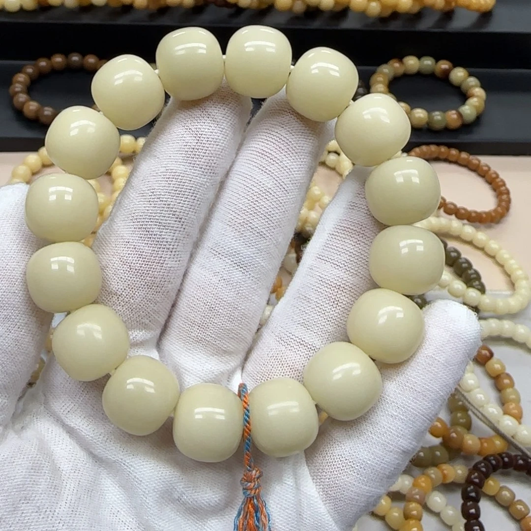 菩提根/象牙果手串14*15 微瑕 5年