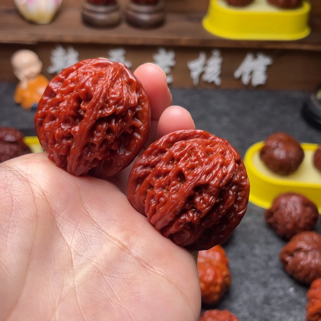 文玩核桃吊坠文玩核桃 手把件 四座楼 38