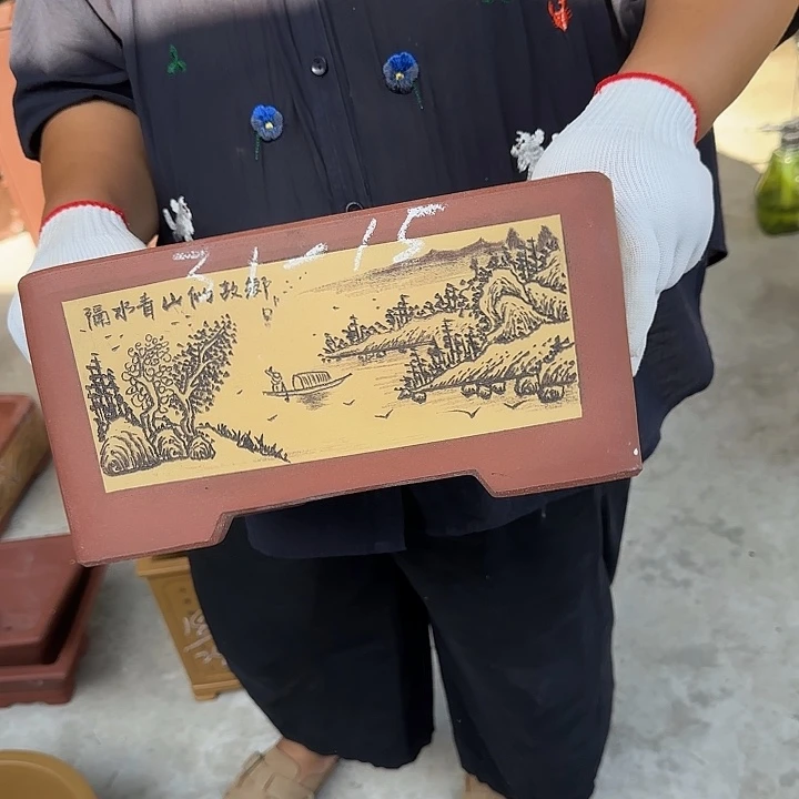 紫砂花盆这是我的新