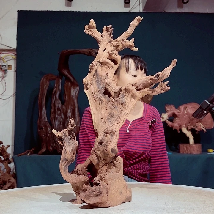 香榧木美****质941金丝红木羊蹄甲半成品