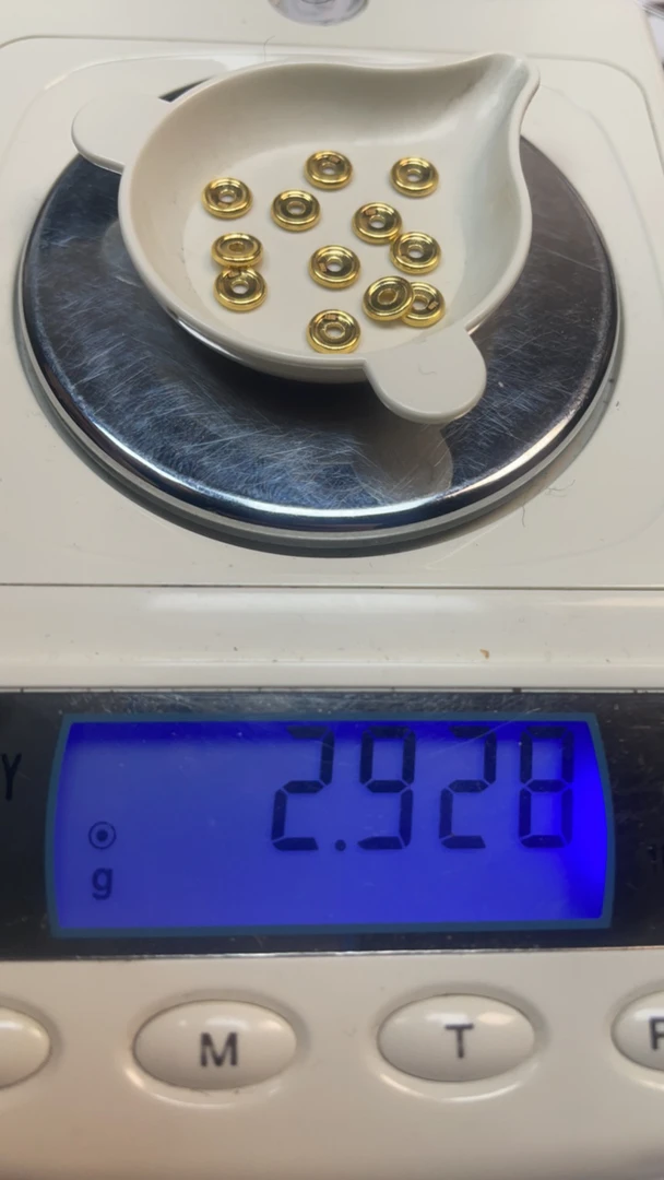 足金999配饰隔片