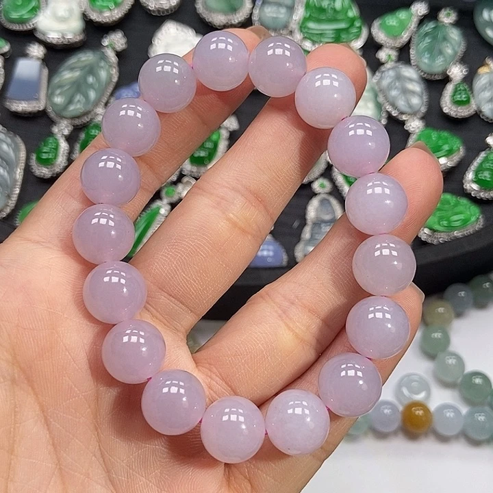 未镶嵌手链翡翠手串