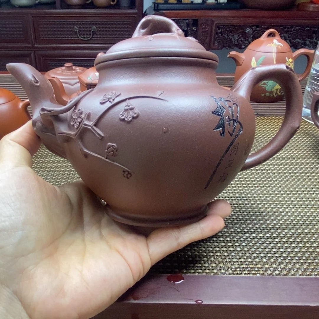 紫砂茶壶640紫砂壶紫泥
