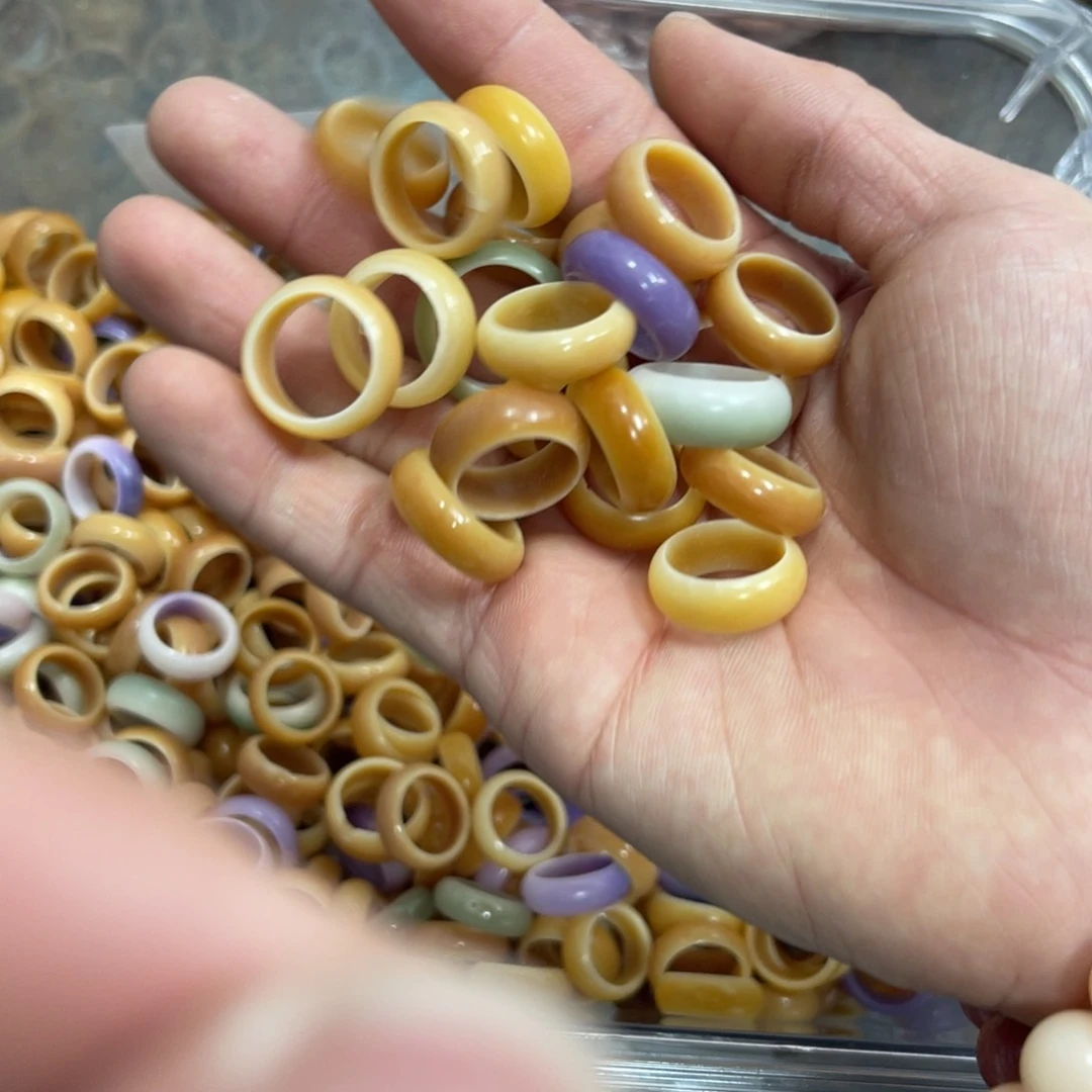 白玉菩提吊坠z 跑环10+5/微瑕