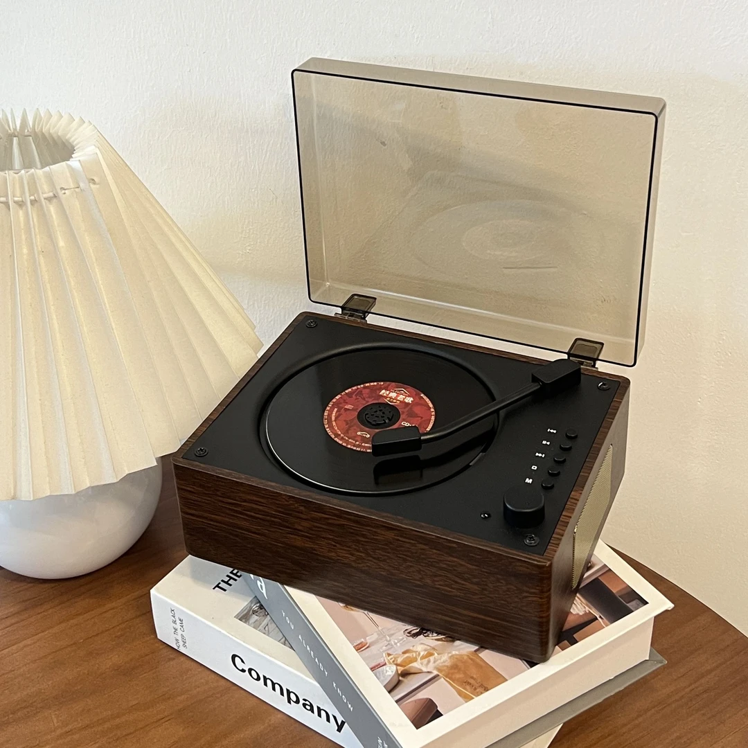 寻音时光cd机礼物专辑蓝牙音响复古音乐播放器光盘光碟CD机唱片机