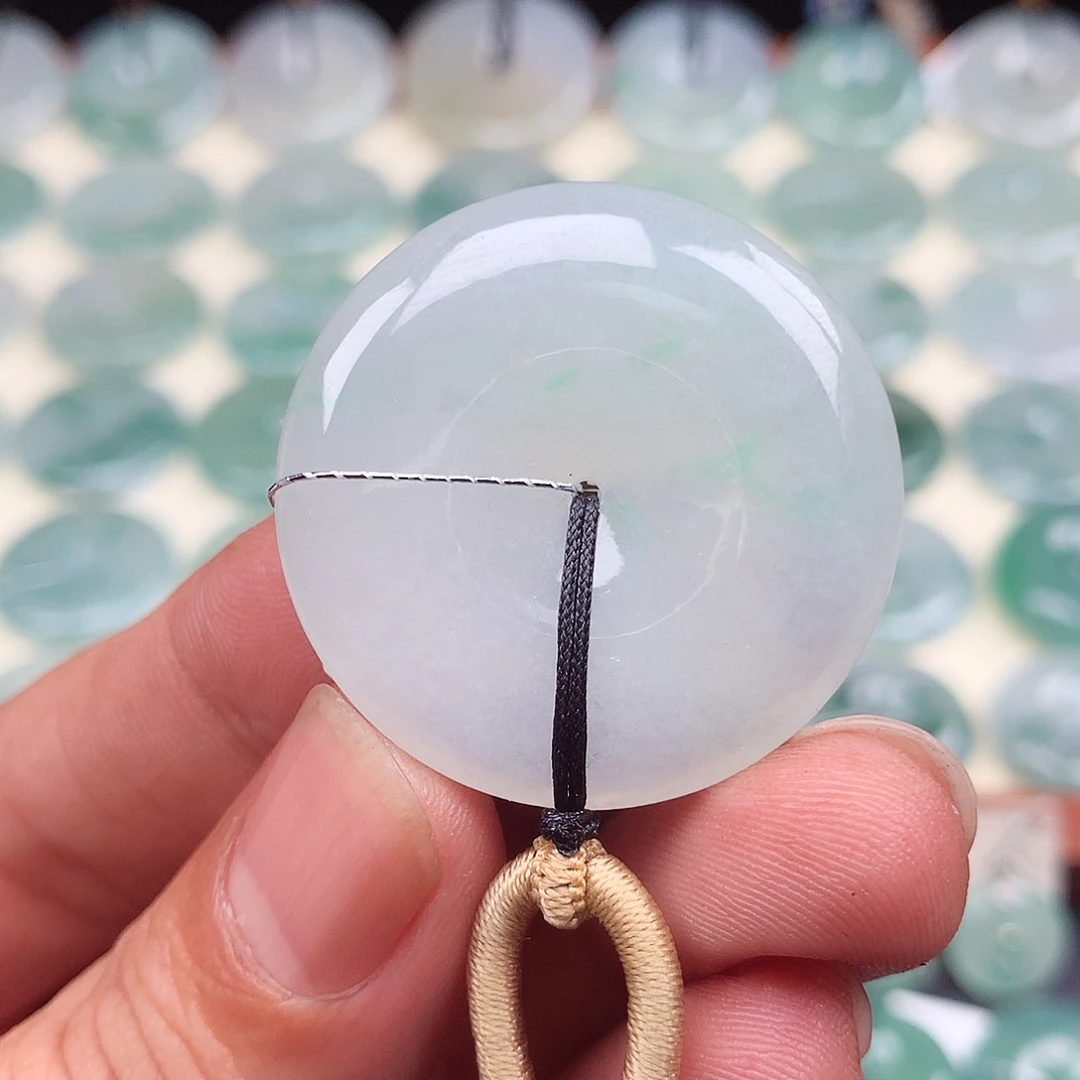 颈饰未镶嵌翡翠33.7-5.9mm