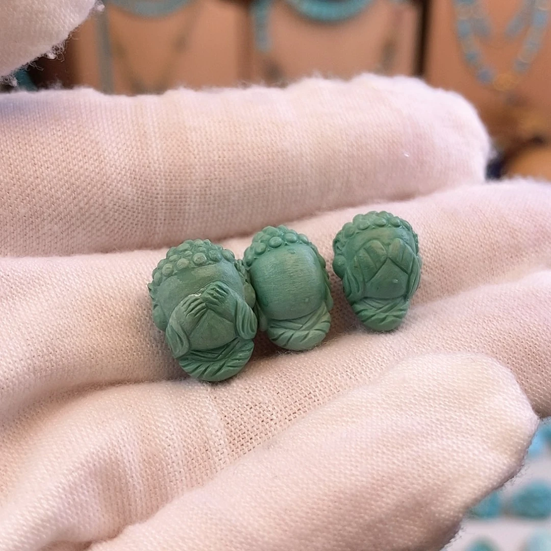 绿松石未镶嵌配饰