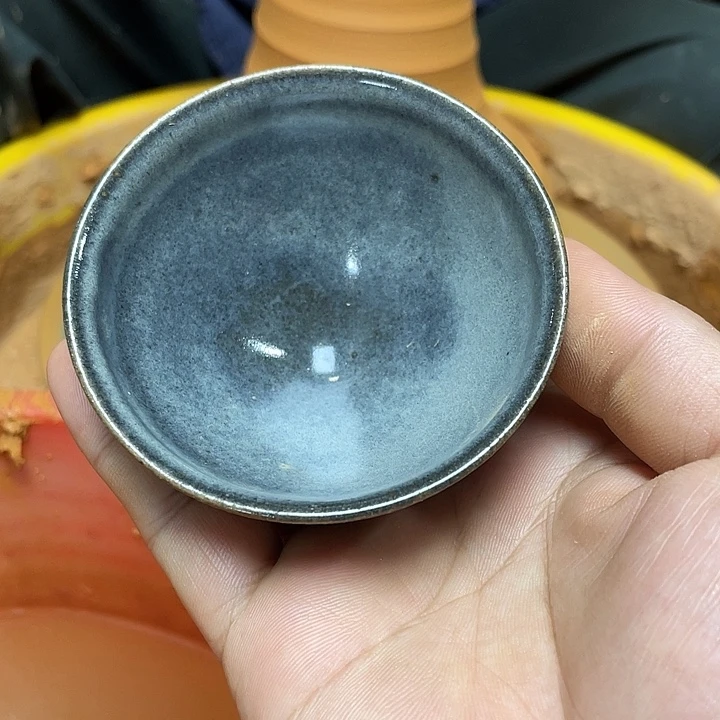 茶盏龙窑柴烧束口