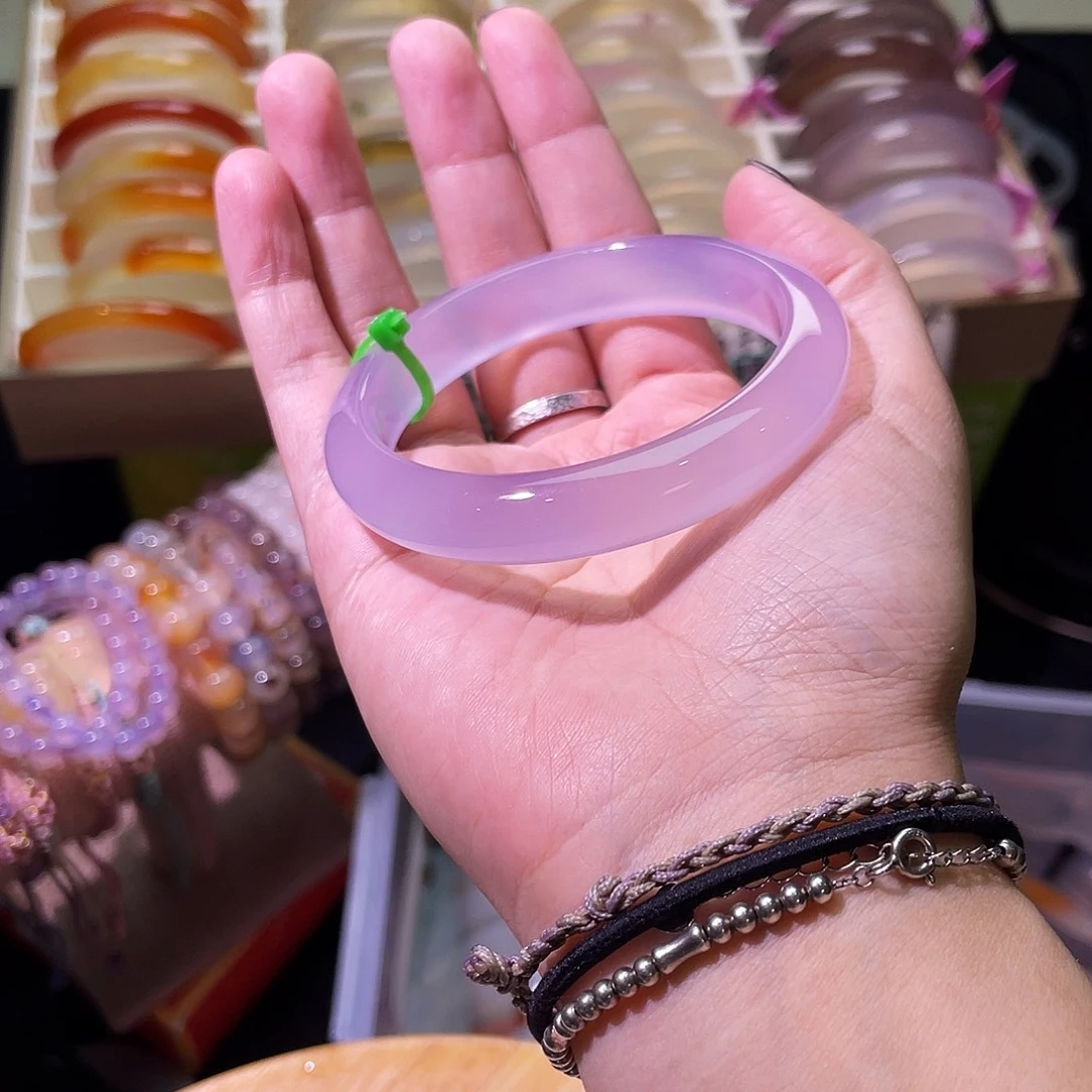 茶***o玛瑙/玉髓合金手镯