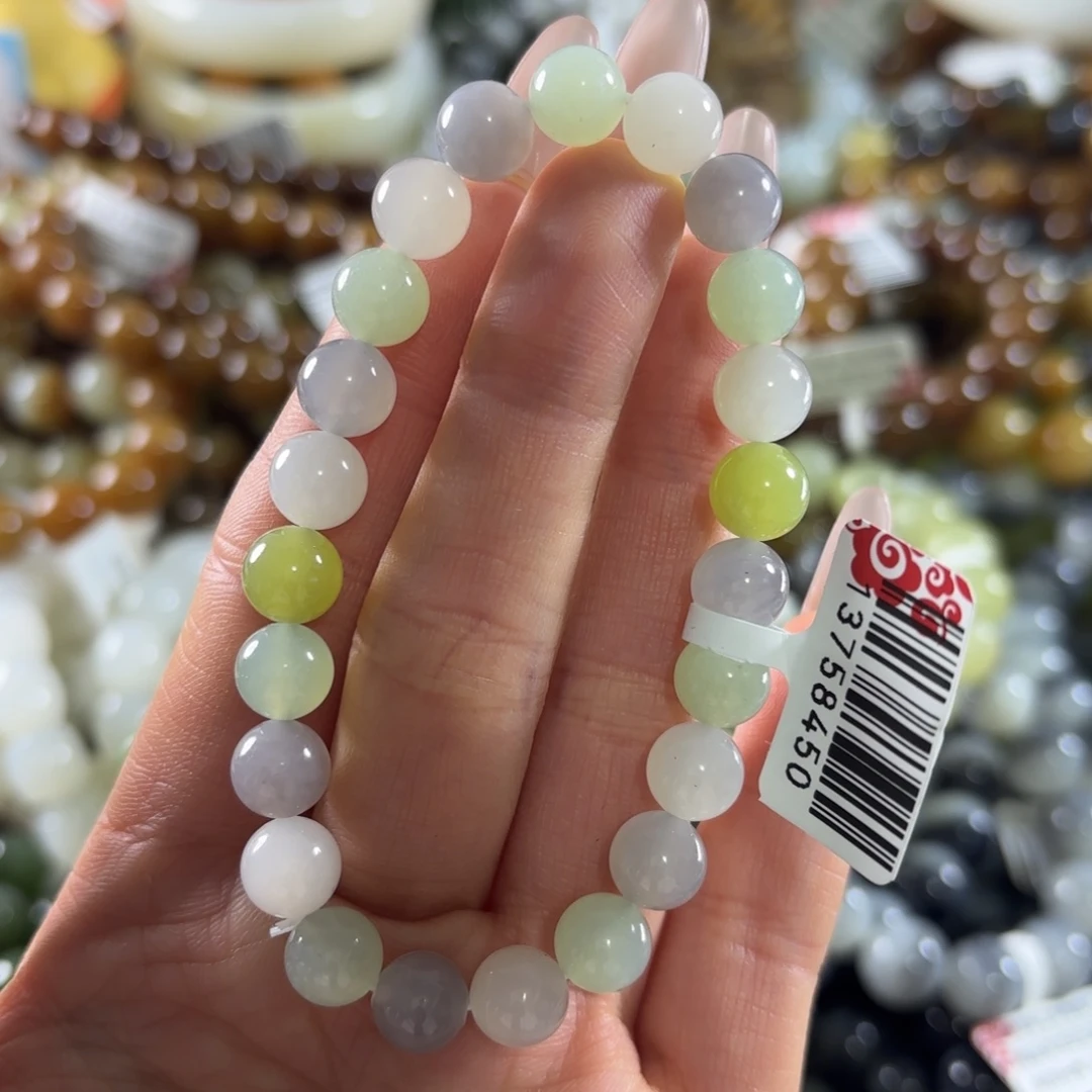 和田玉未镶嵌手串5