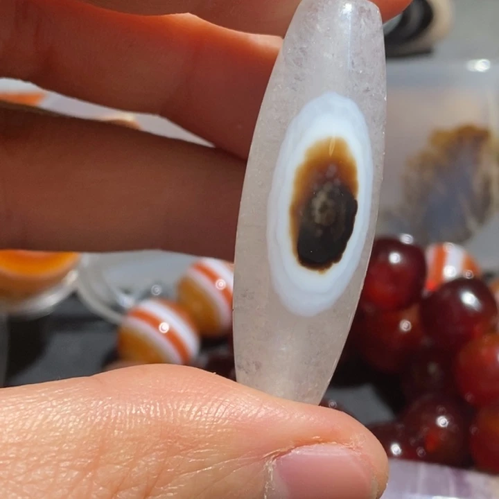 玛瑙/玉髓未镶嵌项链