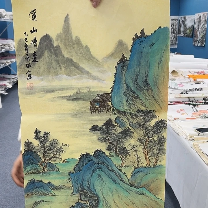 国画纯手绘作品图