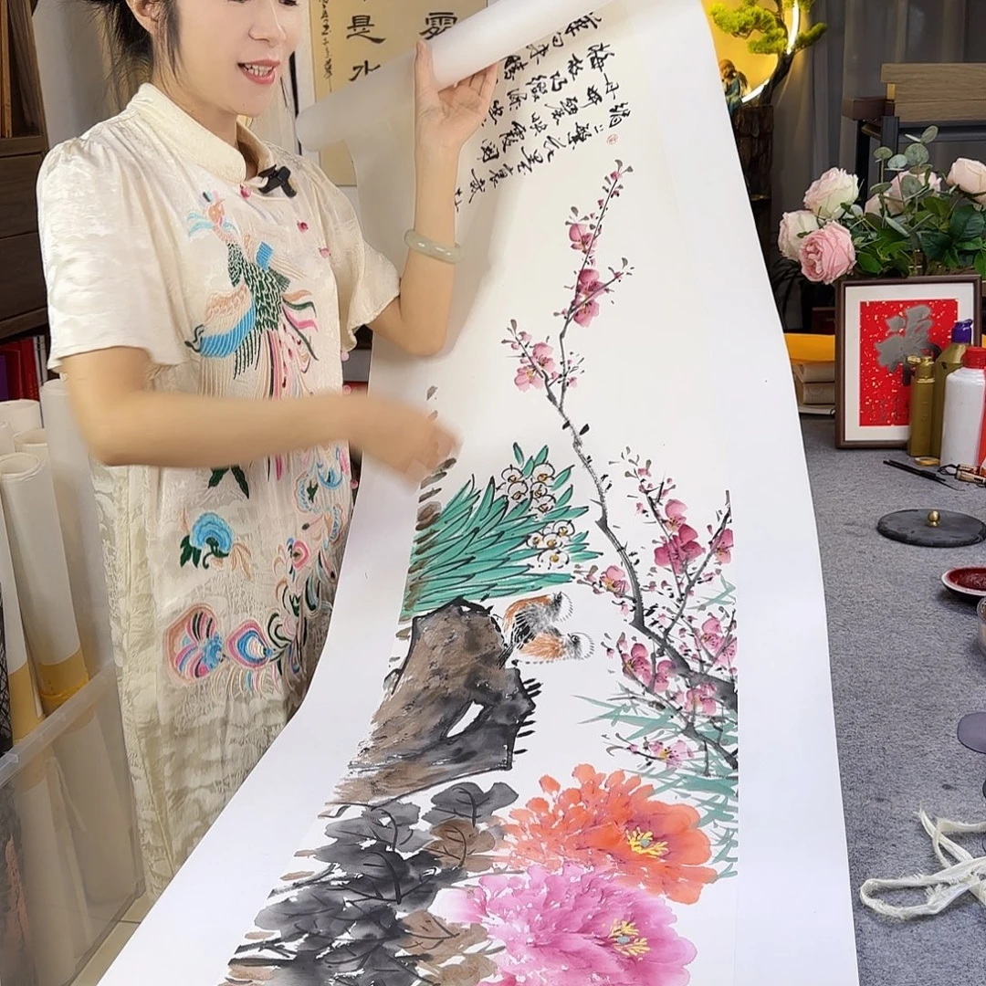 国画伊人阳亮国画花鸟