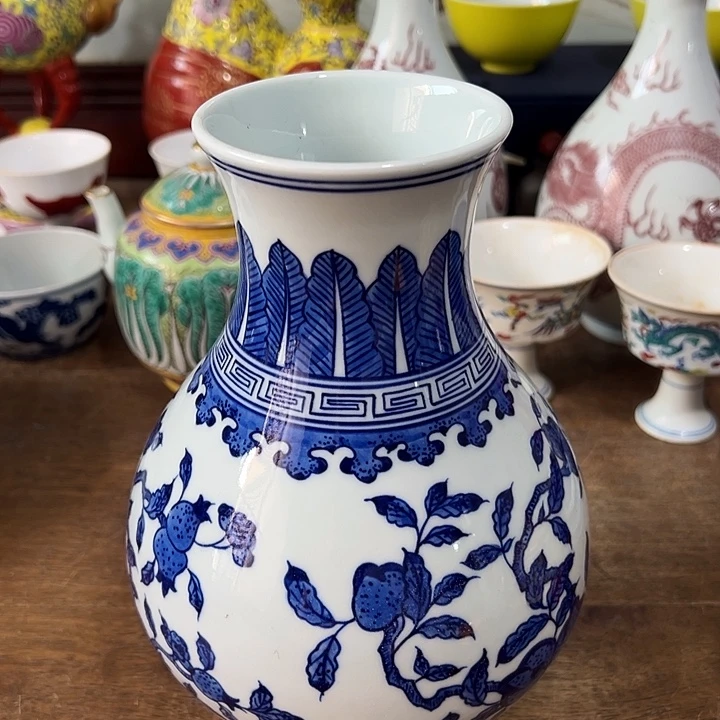 盘青花瓷器精品瓷器