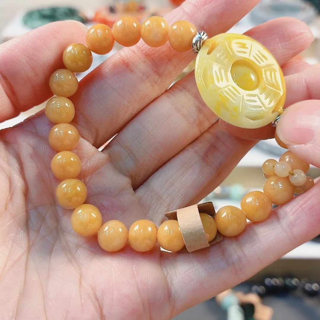 翡翠未镶嵌手链福利