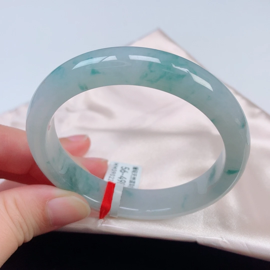 未镶嵌手镯翡翠56正圈