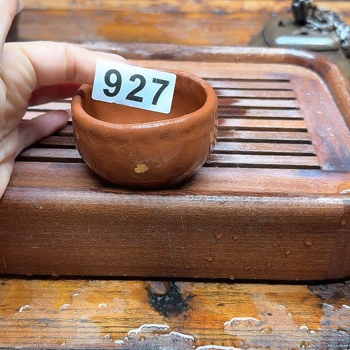 纯手工制作粗陶茶具