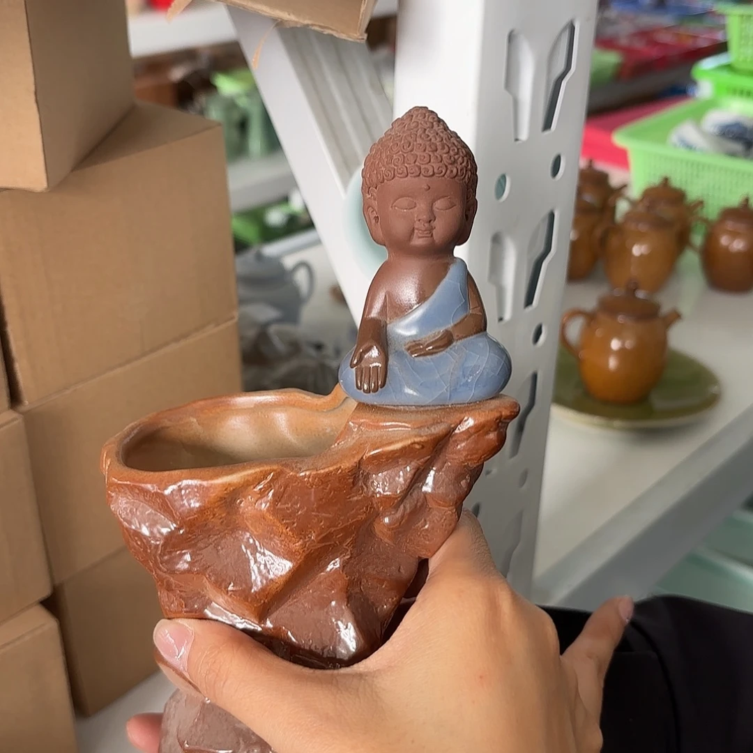 龙泉云间青瓷小米茶器