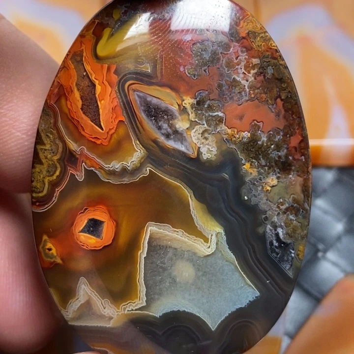 玛瑙/玉髓未镶嵌颈饰